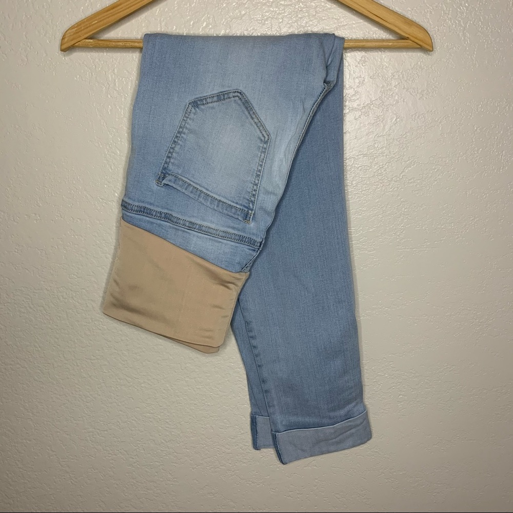 Liverpool maternity skinny capri jeans size 2